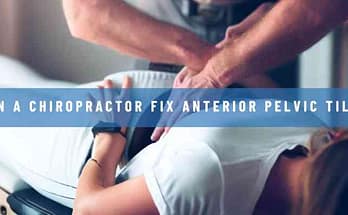 Can a Chiropractor Fix Anterior Pelvic Tilt: A chiropractor performing a spinal adjustment on a patient with anterior pelvic tilt, focusing on realigning the pelvic girdle and improving posture.